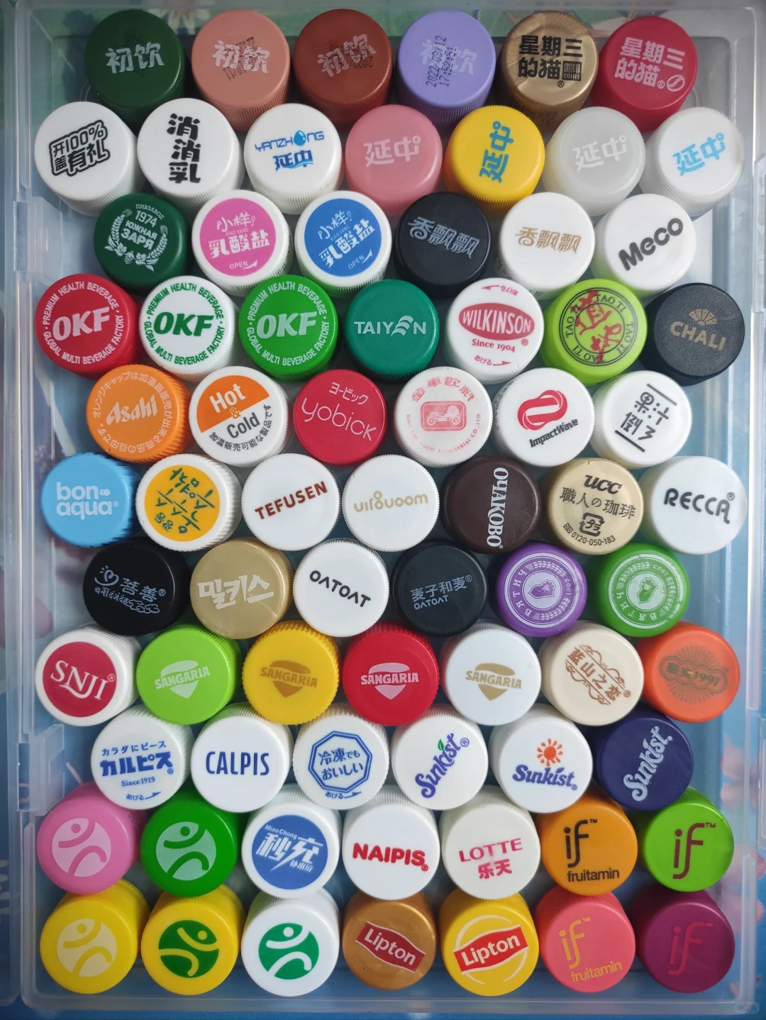 青铜选手——1000种饮料瓶盖