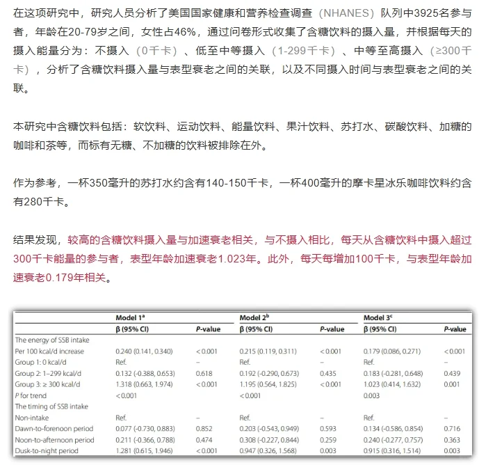 奶茶/可乐等饮料，不仅促癌，还加速衰老