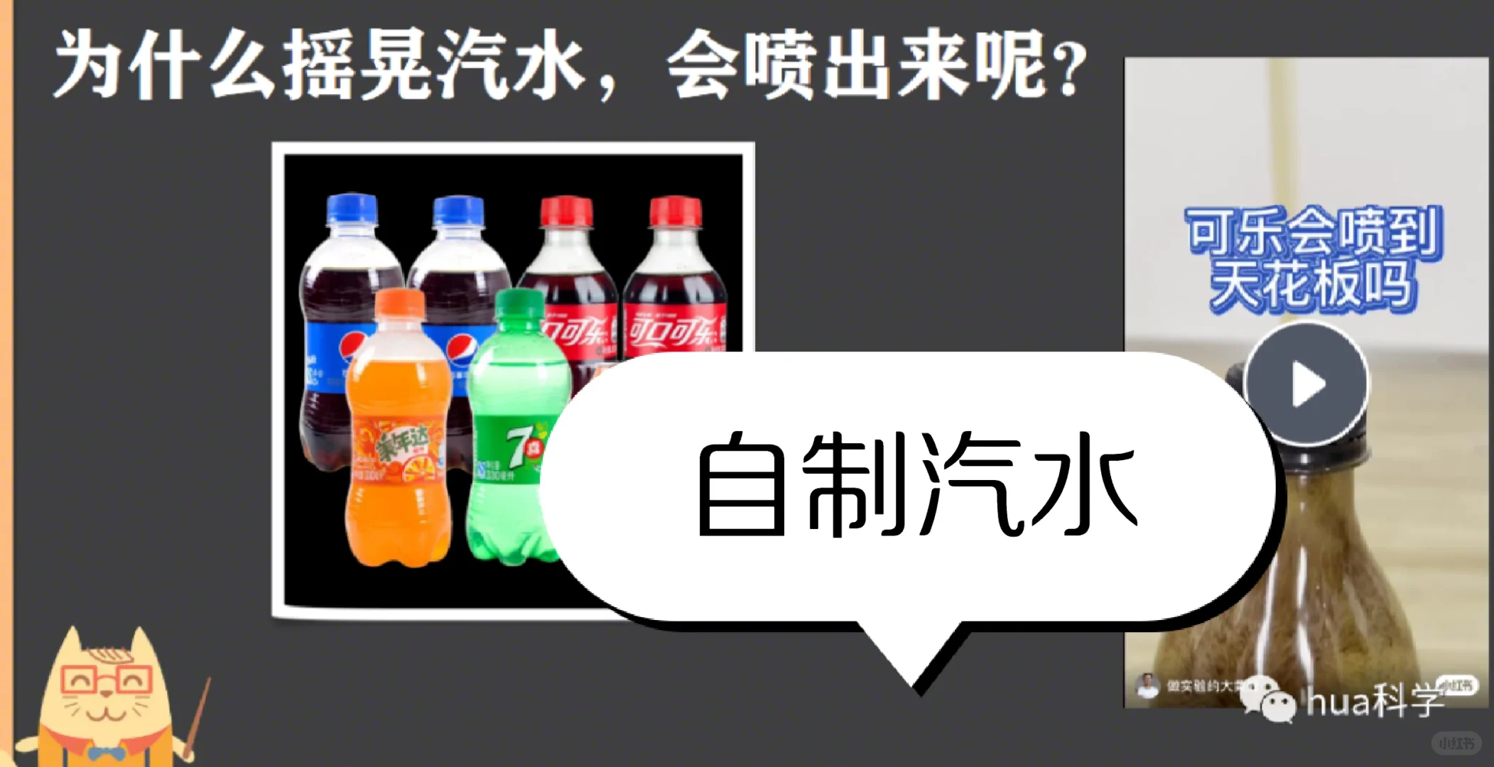 科学实验:自制汽水