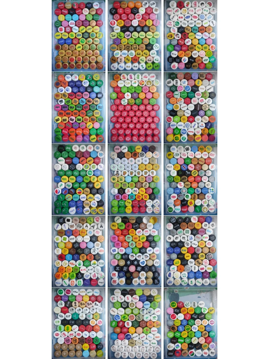 青铜选手——1000种饮料瓶盖