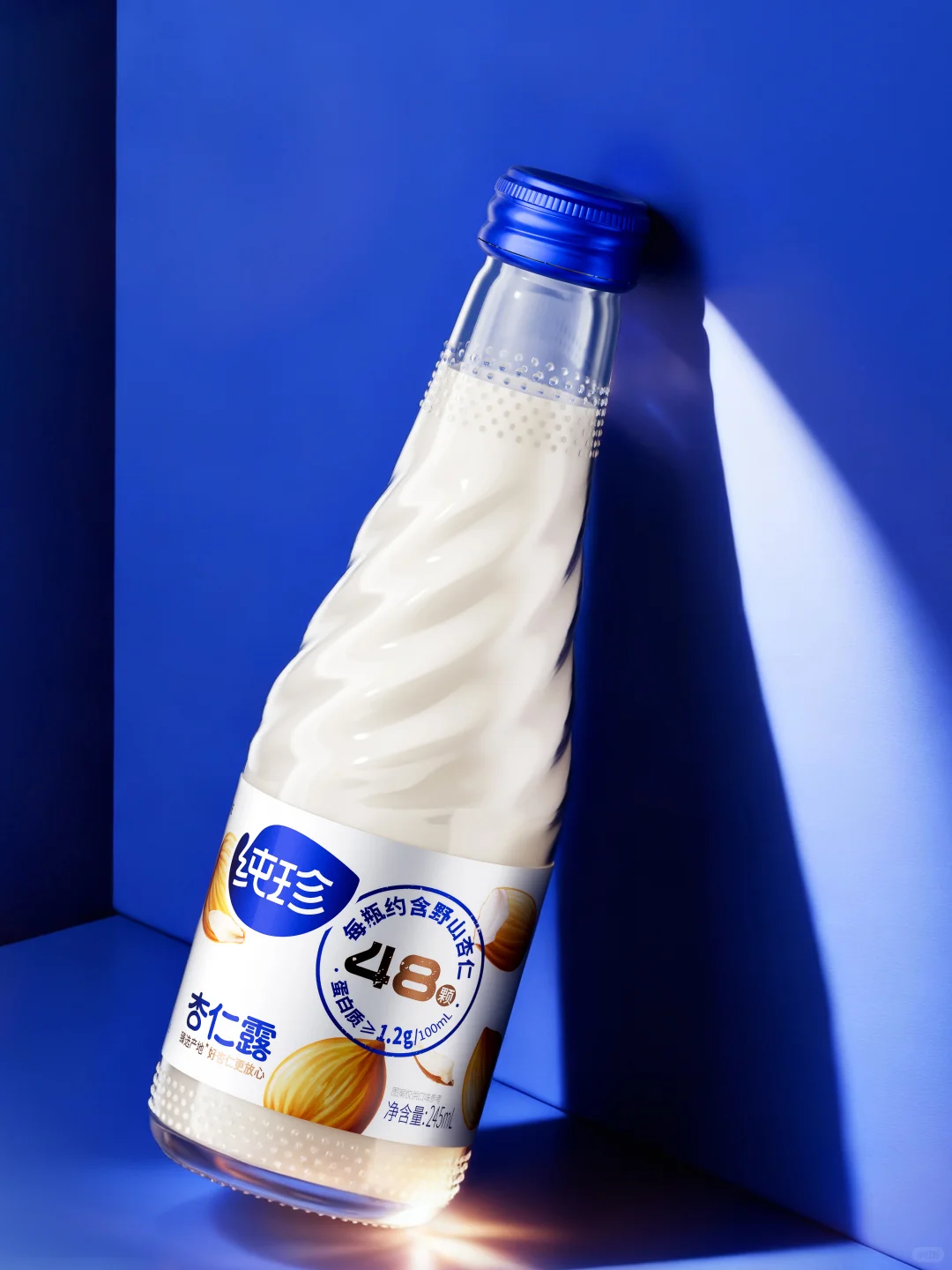 纯珍×长江丨品牌升级,杏仁露包装多维焕新