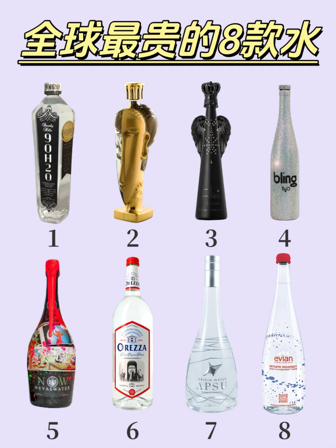 73万一瓶的矿泉水,每一滴都是金钱的味道