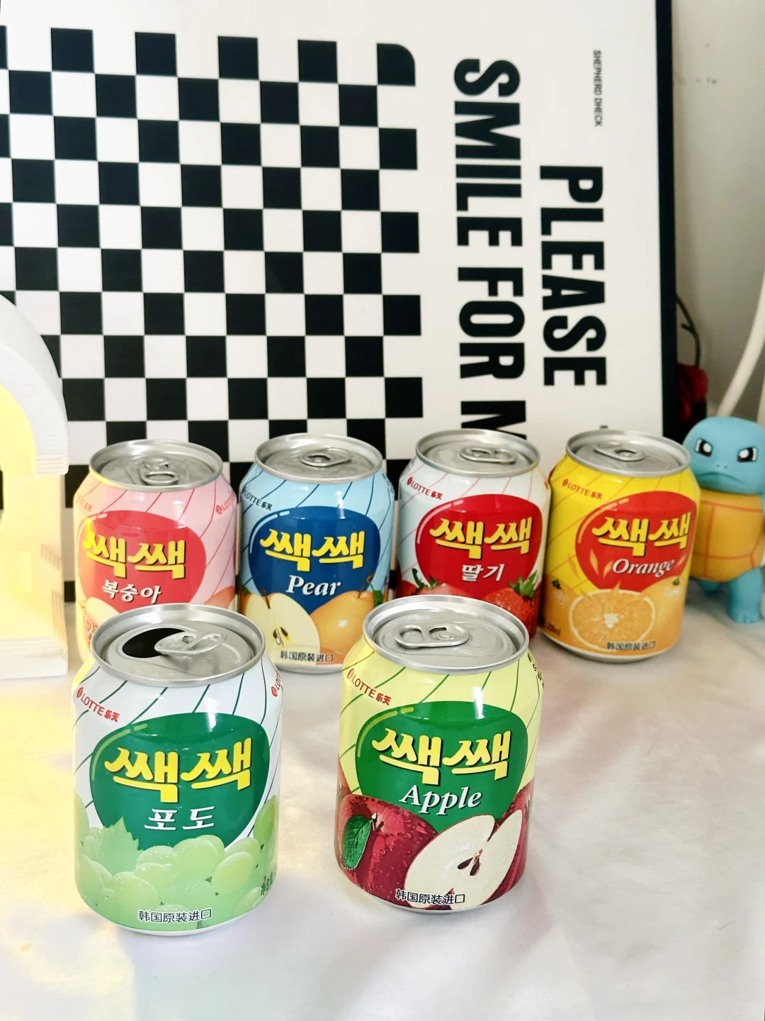 ?韩国乐天果肉饮料真实试喝??测评来啦~