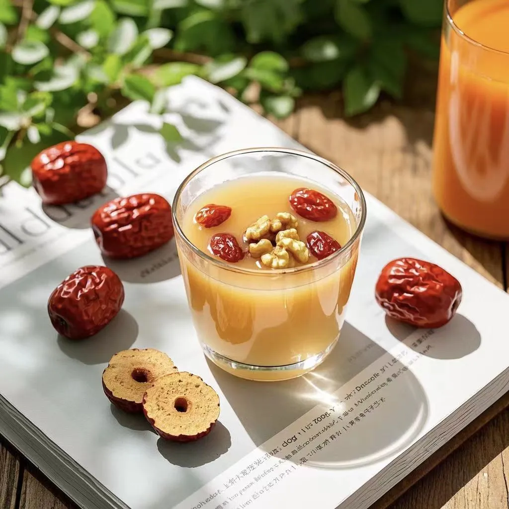 养生达人私藏！红枣核桃露，好喝又滋补