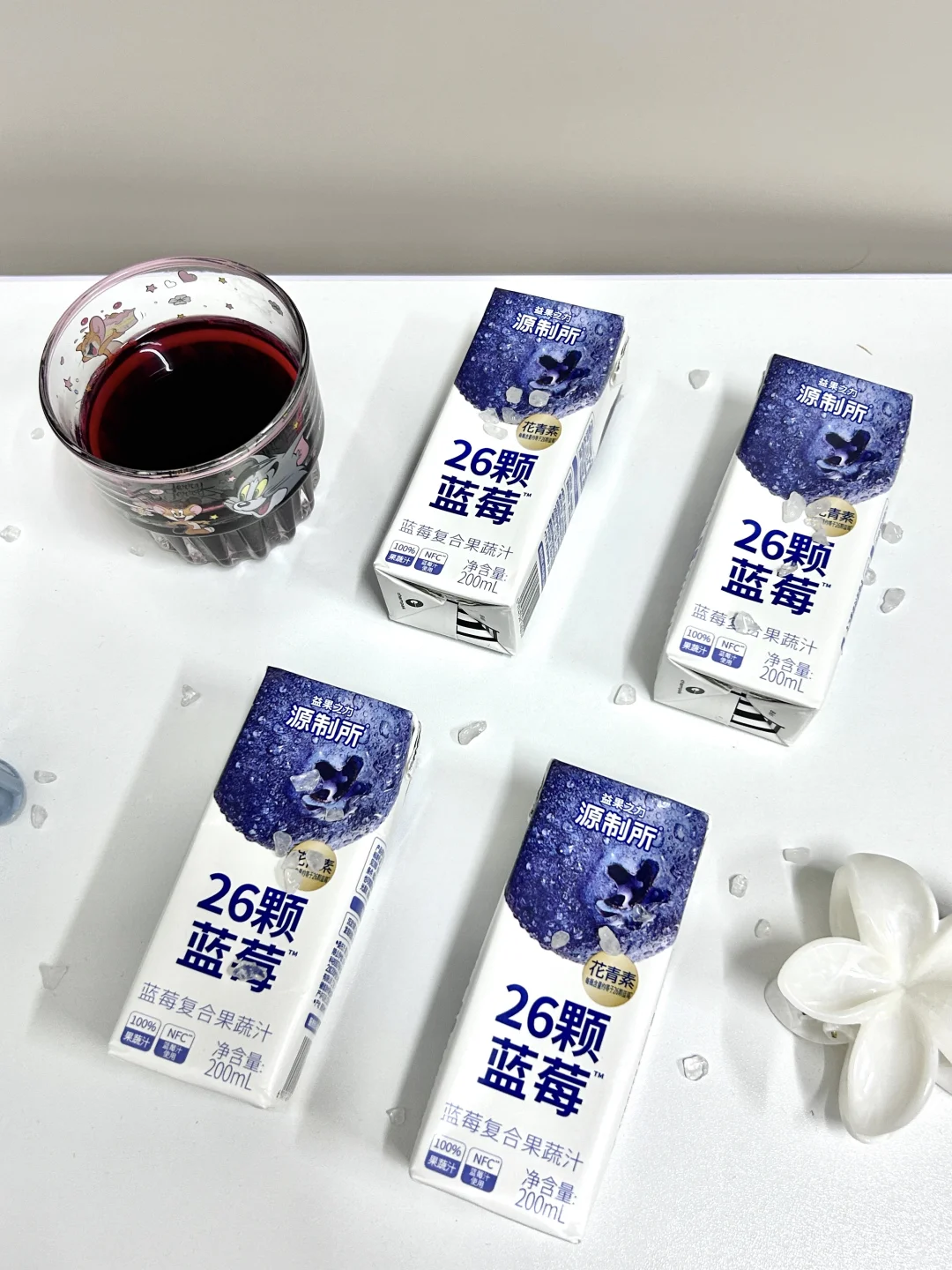 被这口蓝莓汁拿捏了！?