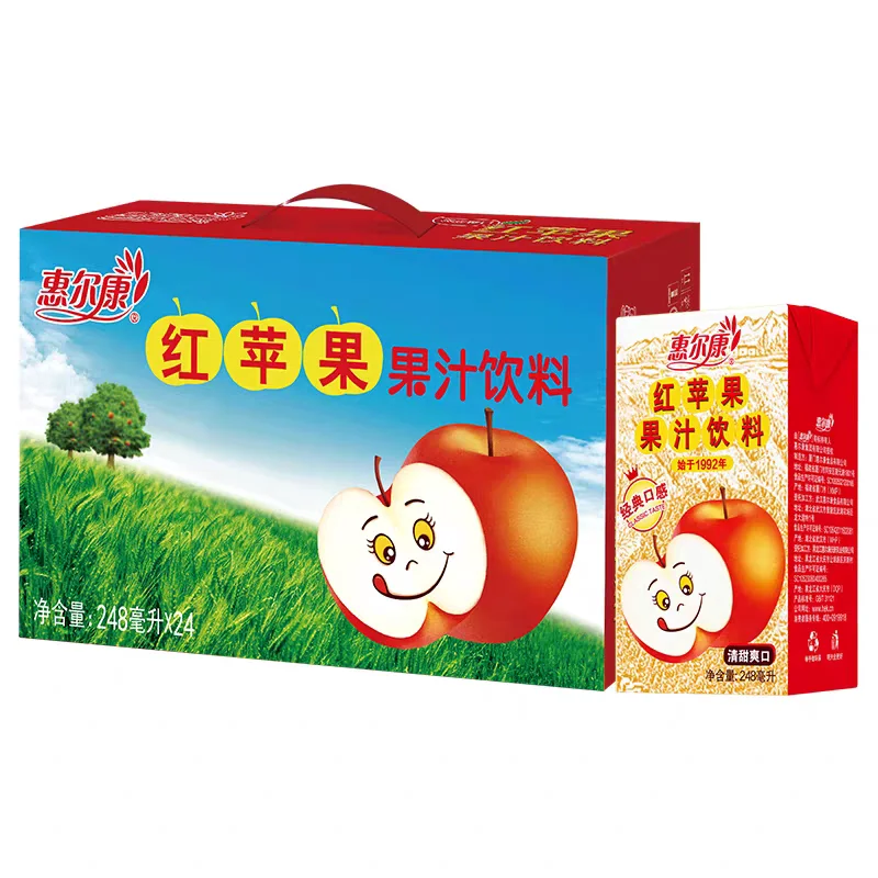 人，你好?给你们看看一些100%苹果汁