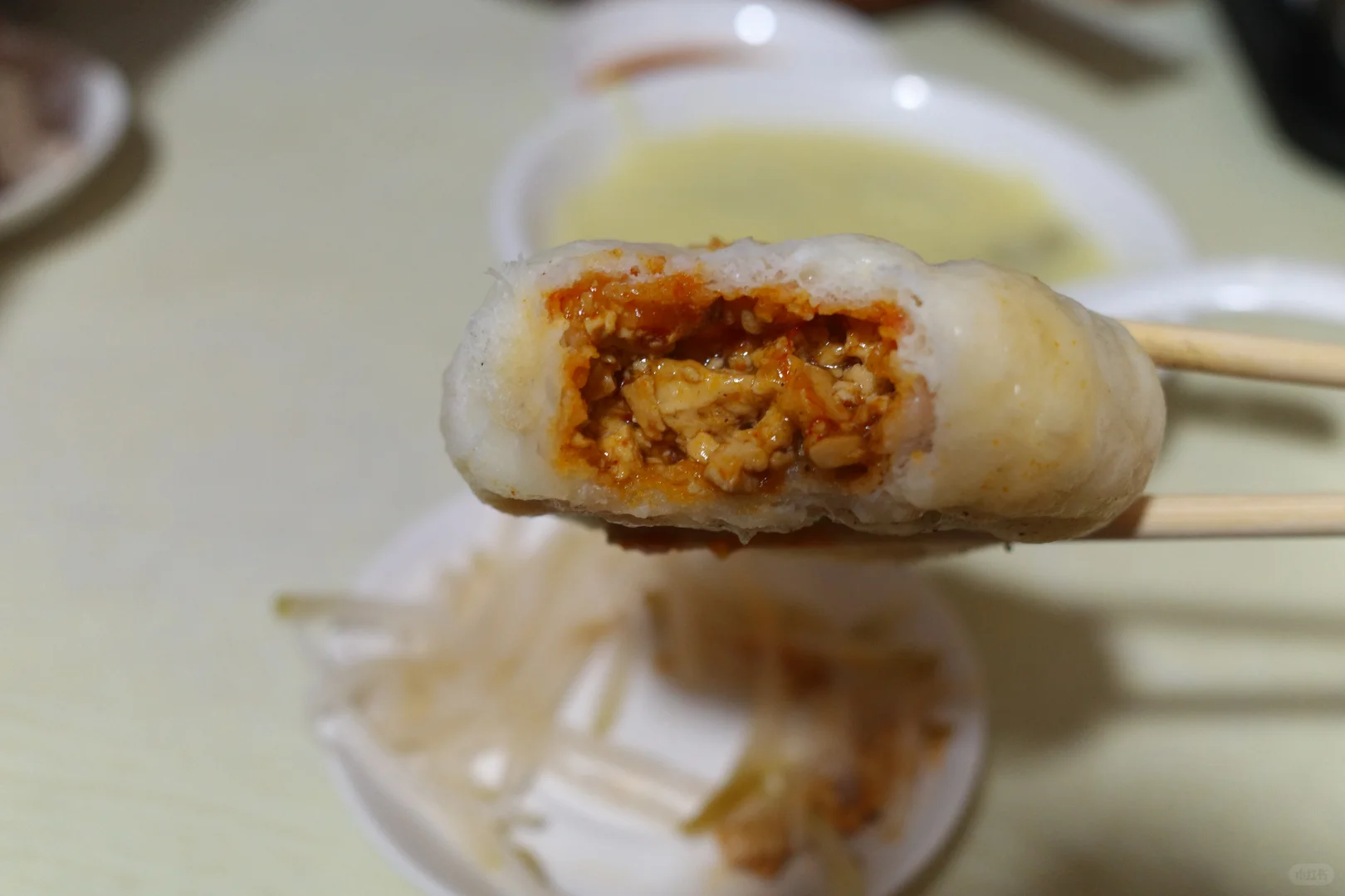 剪刀面和松枝包子|承德