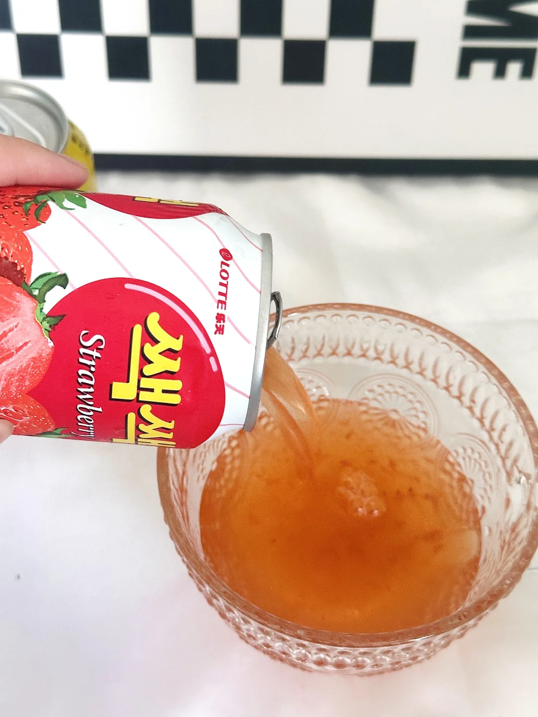 ?韩国乐天果肉饮料真实试喝??测评来啦~