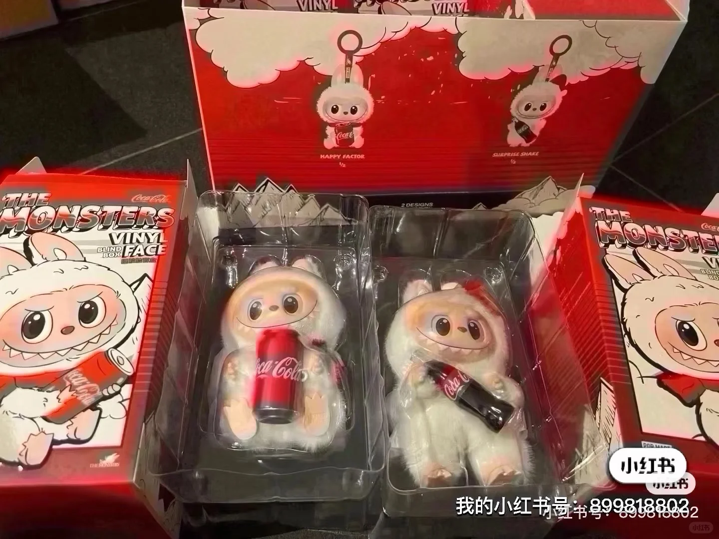 ??墨尔本⭕️原价➗可口可乐联名labubu盲盒