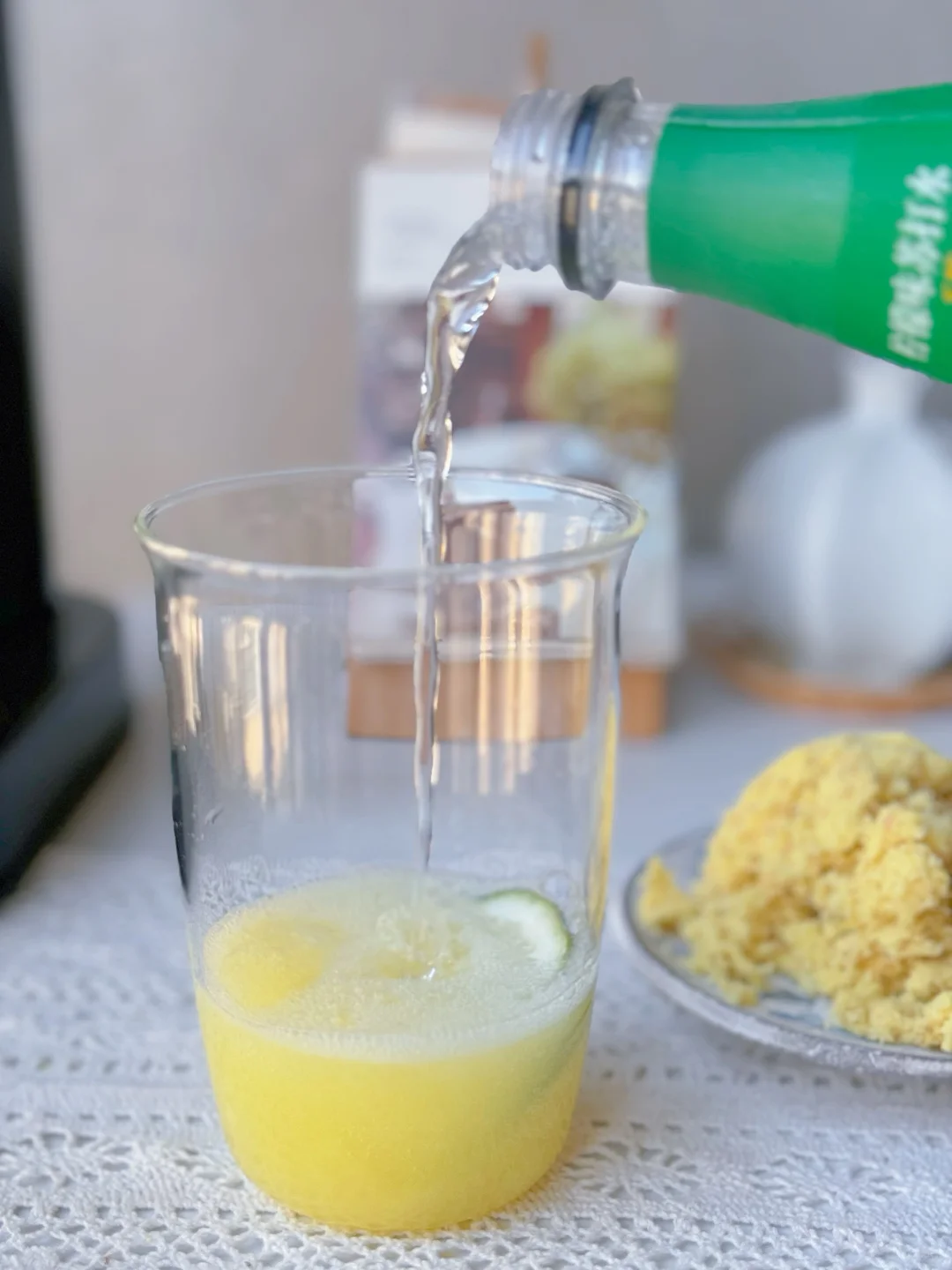 姜汁气泡水 你不来一杯嘛？