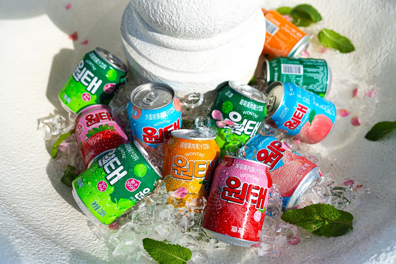 韩国湲溙果肉果汁35%NFC饮料