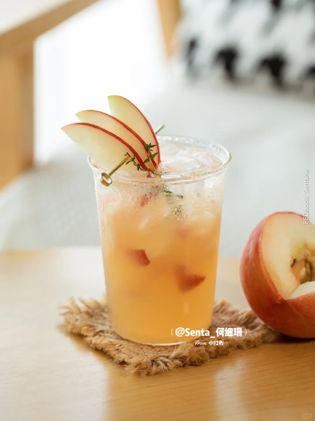 夏日绝配被我发现啦‼️桃桃干姜水鸡尾酒?