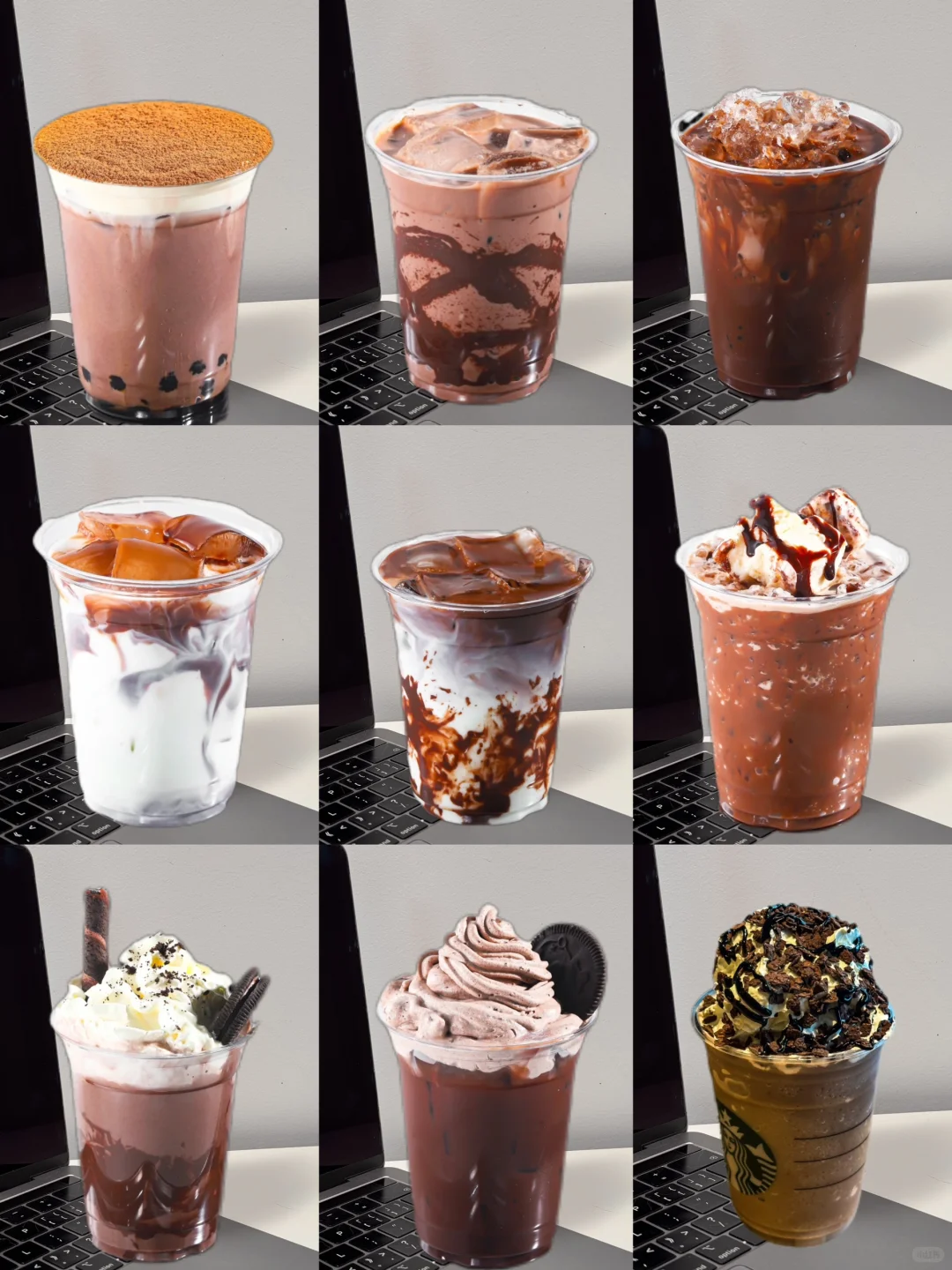 巧克力系列！这几杯真的没对手了