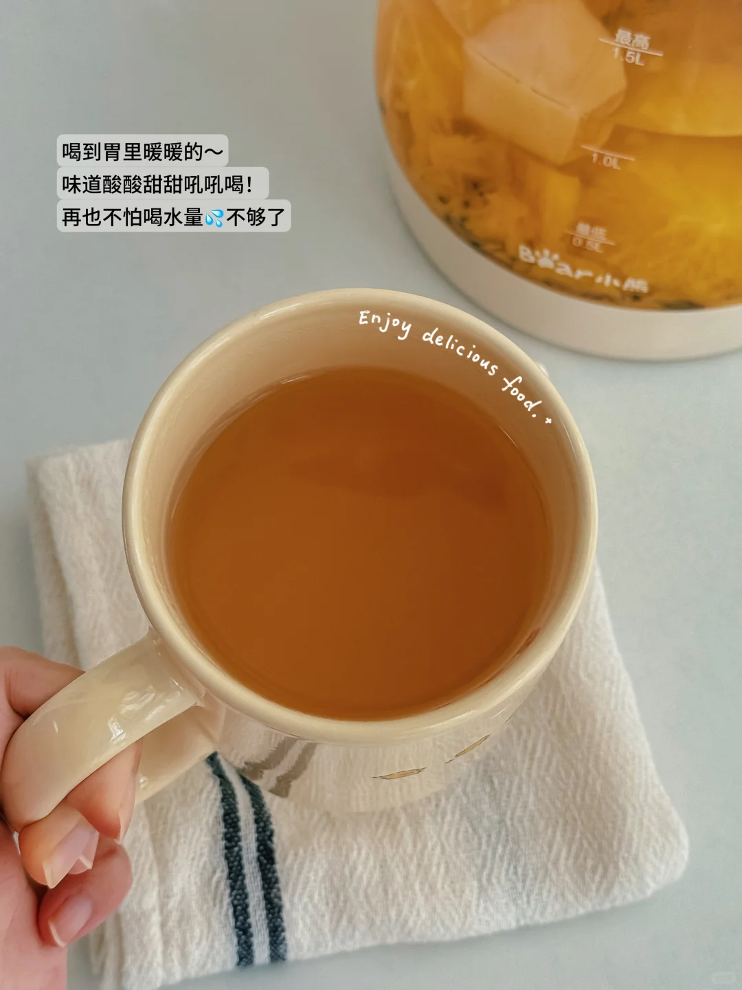 ?孕期馋饮料？一定试试这个苹果热橙茶！