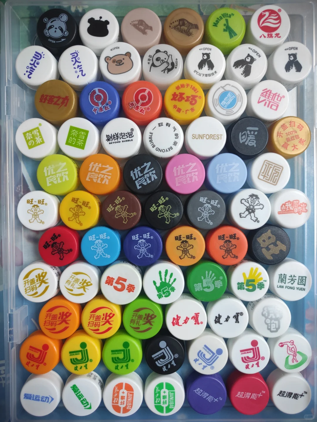 青铜选手——1000种饮料瓶盖