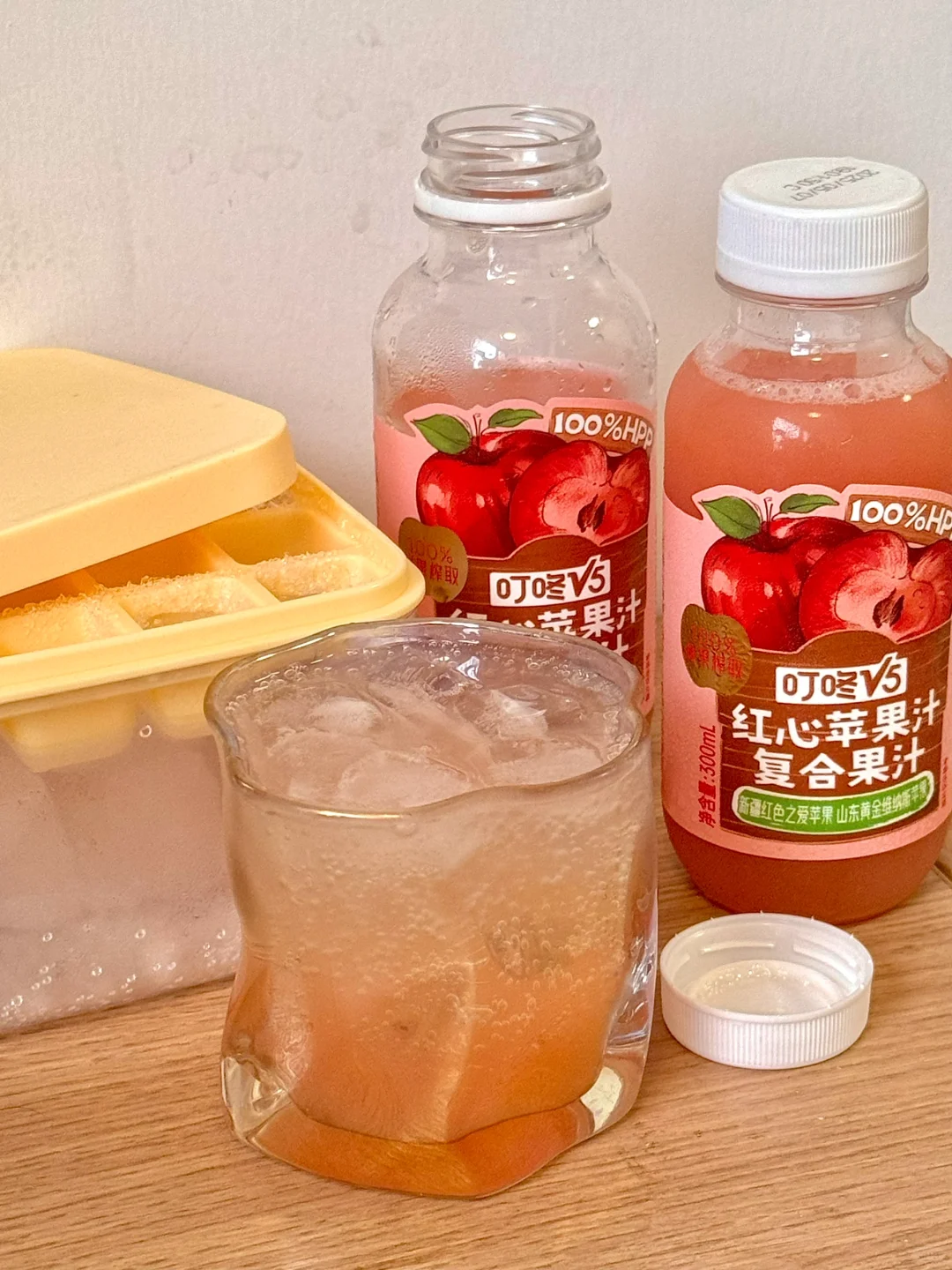 ?好消息！叮咚100% hpp红心苹果汁测评来了！