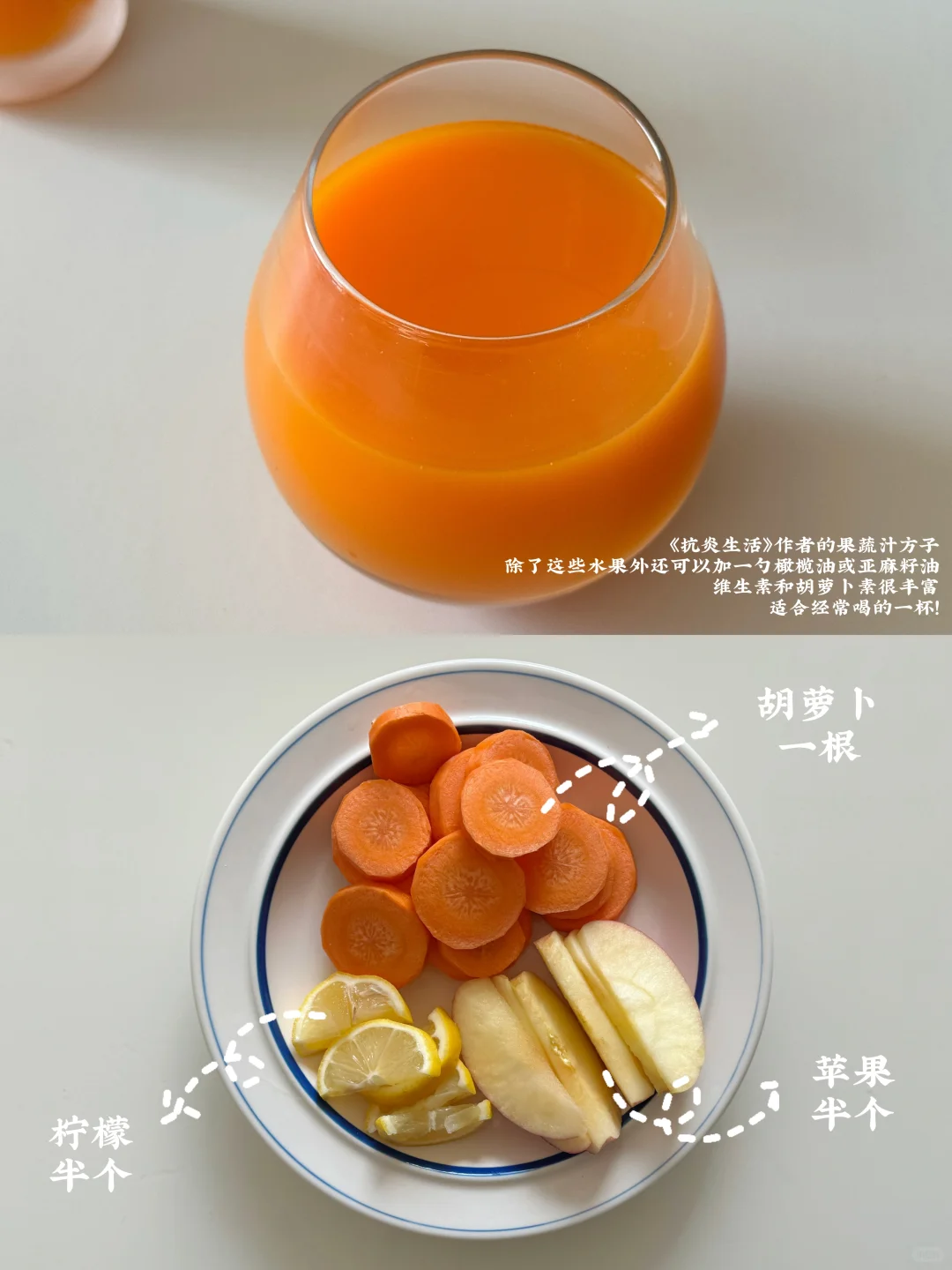 抗炎500天后总结的3款经典抗?果蔬汁??