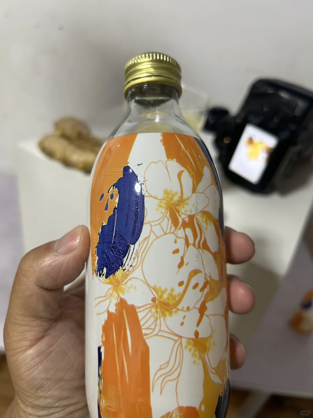 摄影灵感，生姜柠檬汽水系列.?