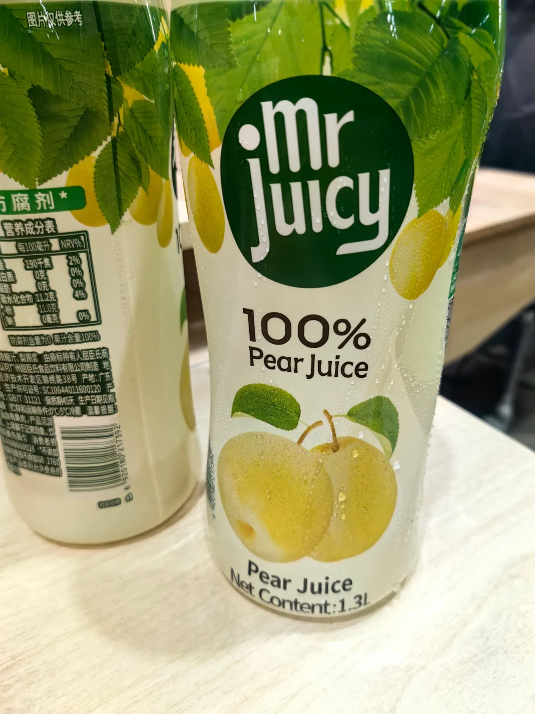 山姆新品 【果汁先生100％梨汁】测评