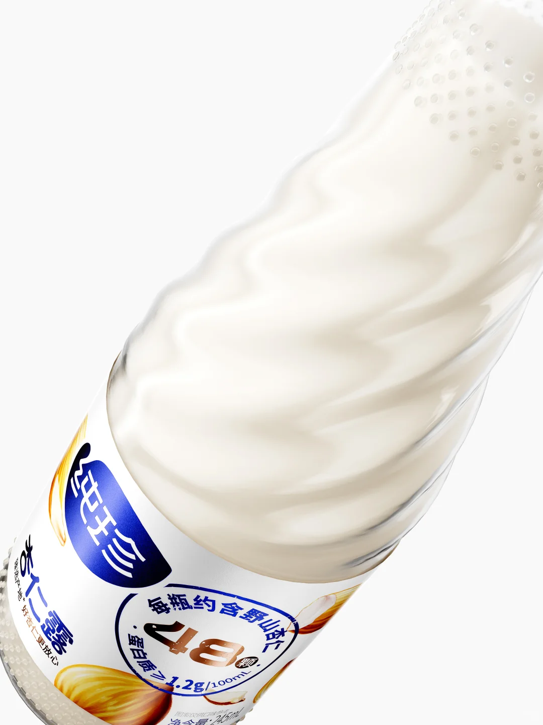 纯珍×长江丨品牌升级,杏仁露包装多维焕新