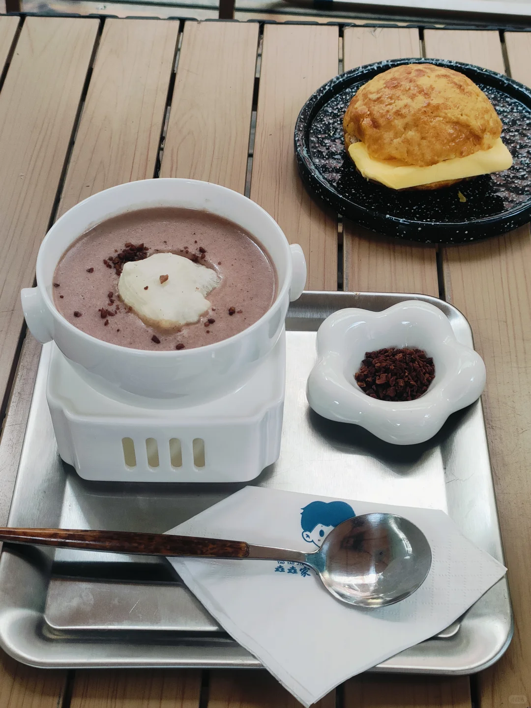 秋冬养生糖水｜核桃花生酪??