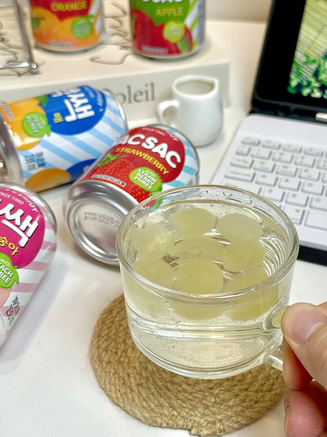 感谢网友分享，这果汁儿真能嚼到果肉❗️