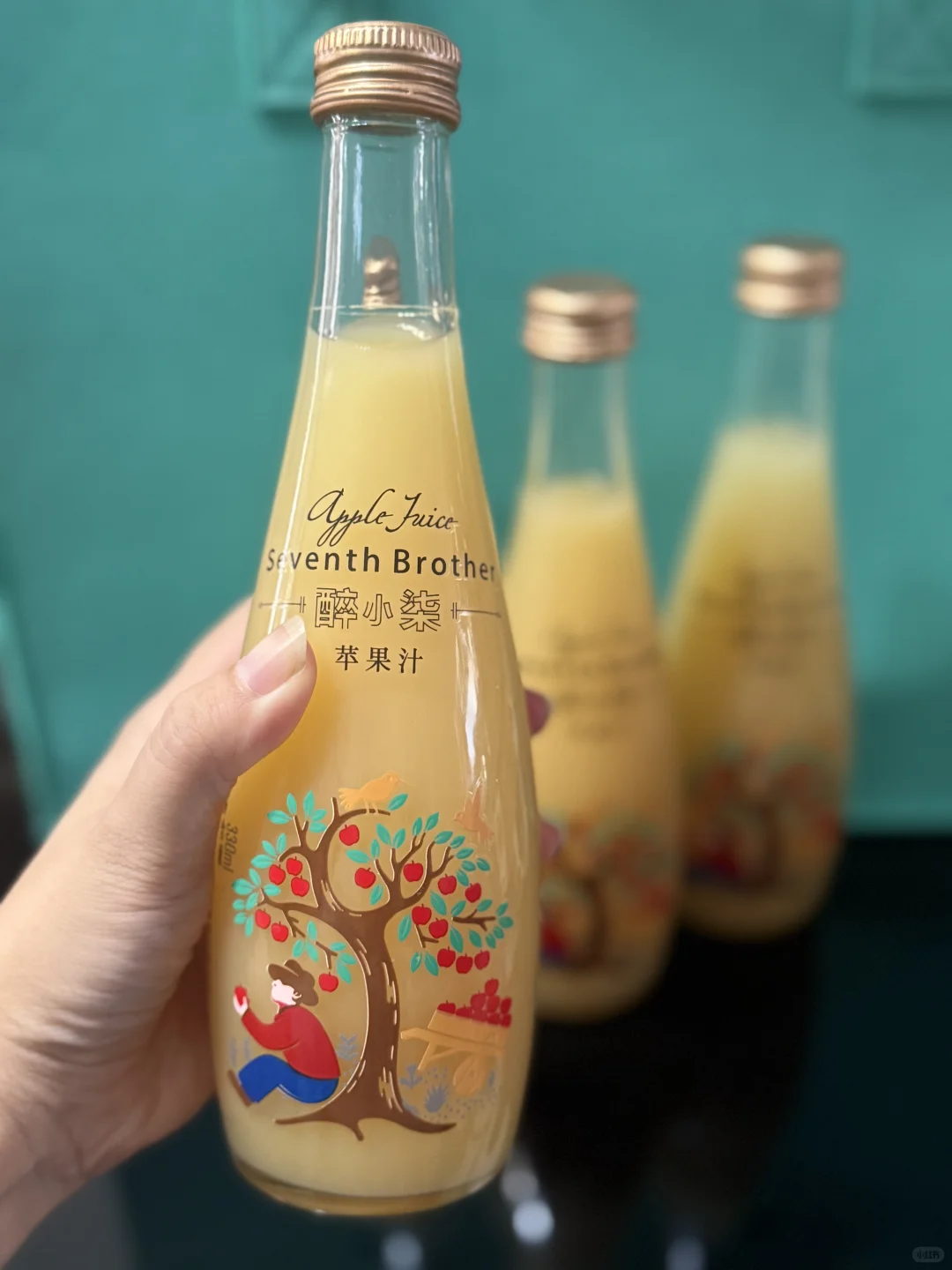 令人陶醉的苹果汁