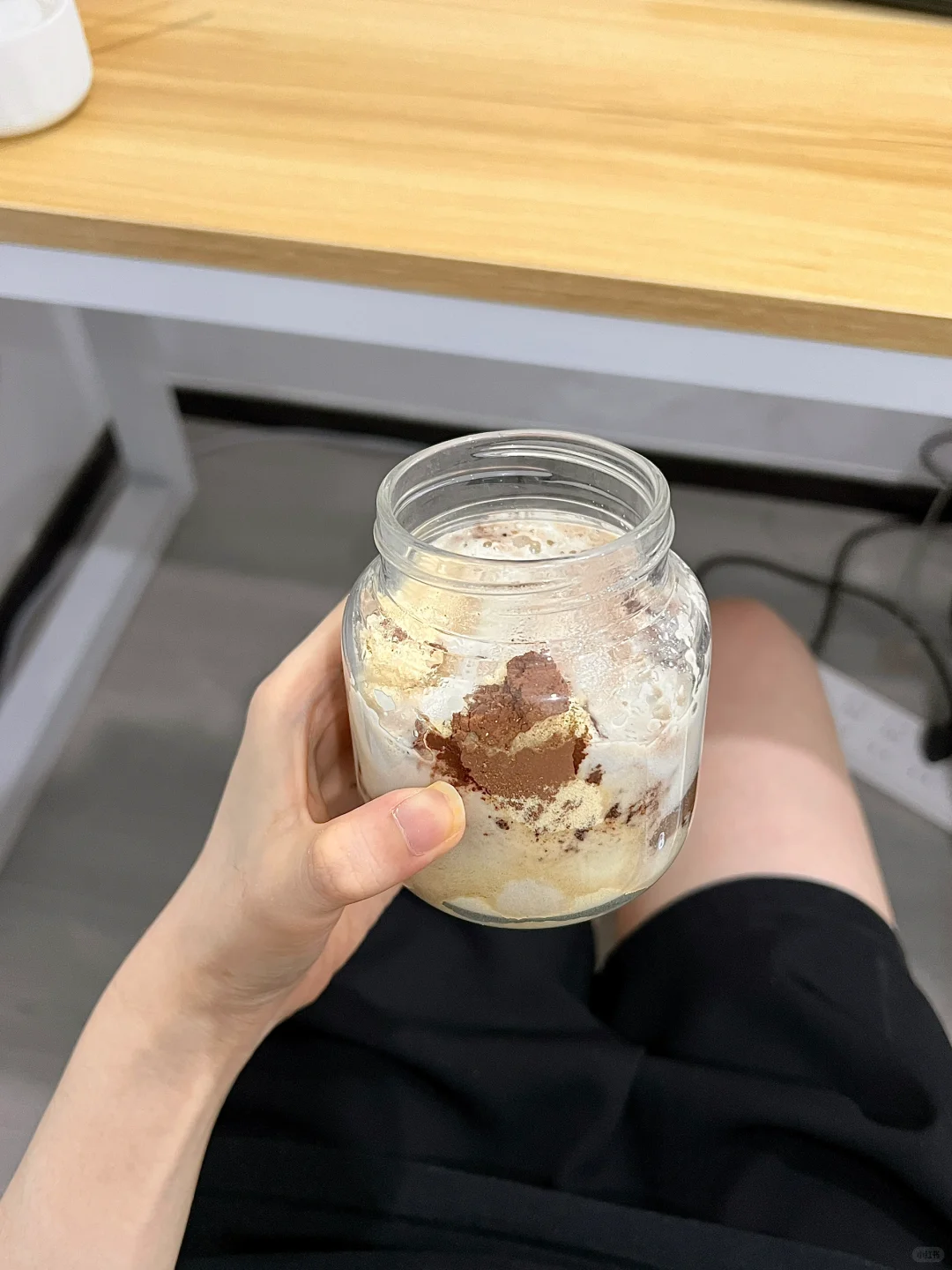 我的秋日低卡养生饮品 可可豆浆