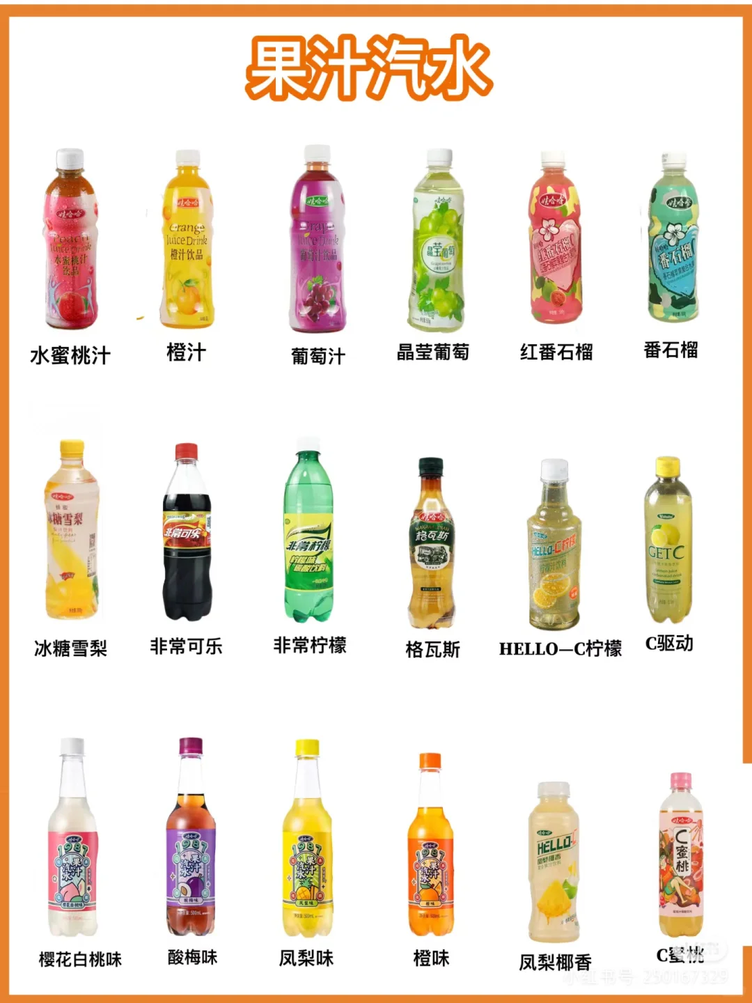 支持国货没想到娃哈哈饮品竟然有100多种