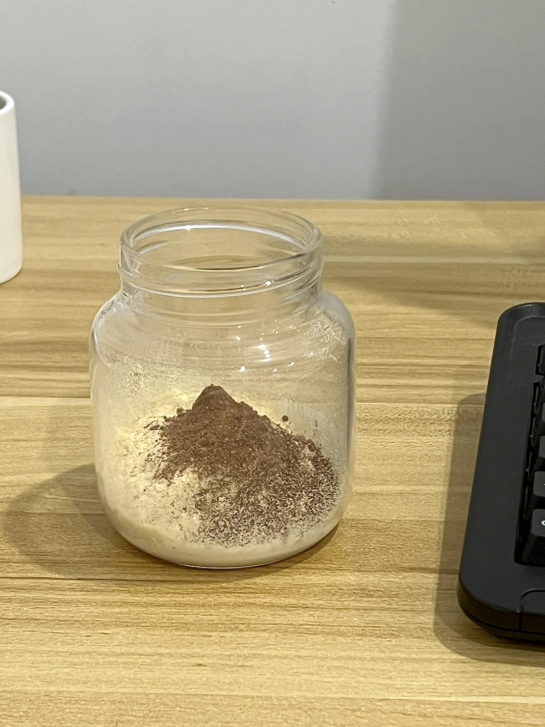 我的秋日低卡养生饮品 可可豆浆