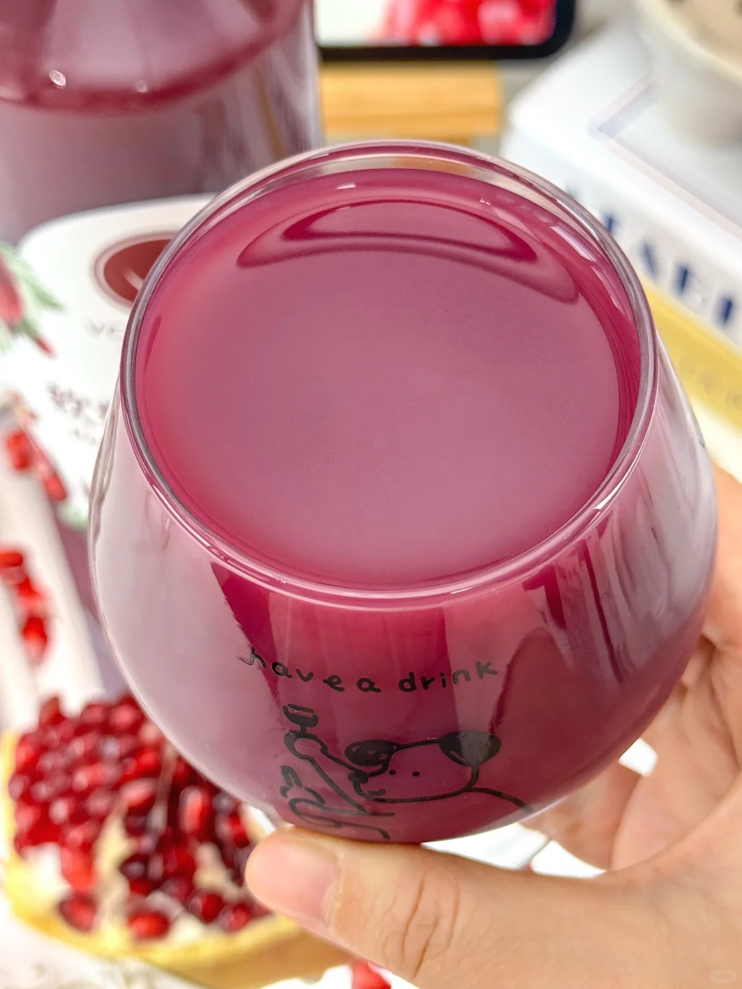 有人懂吗……Costco的这个石榴果汁我无限回购