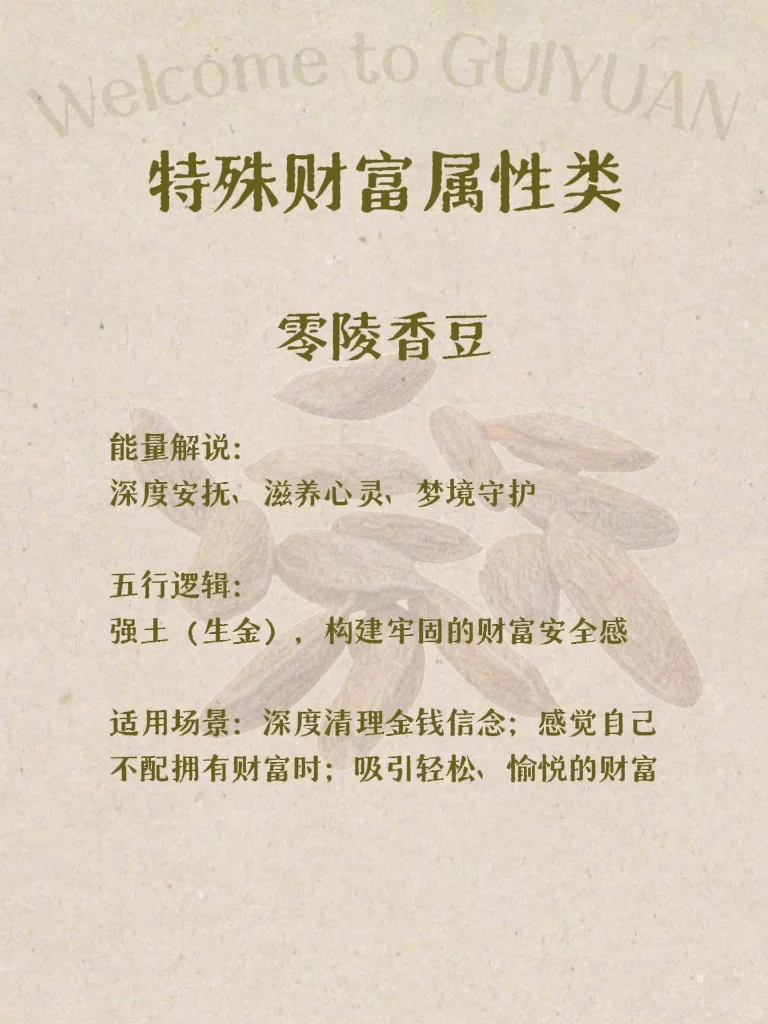 五行×香气｜财神爷偏爱的香气&组合（2）