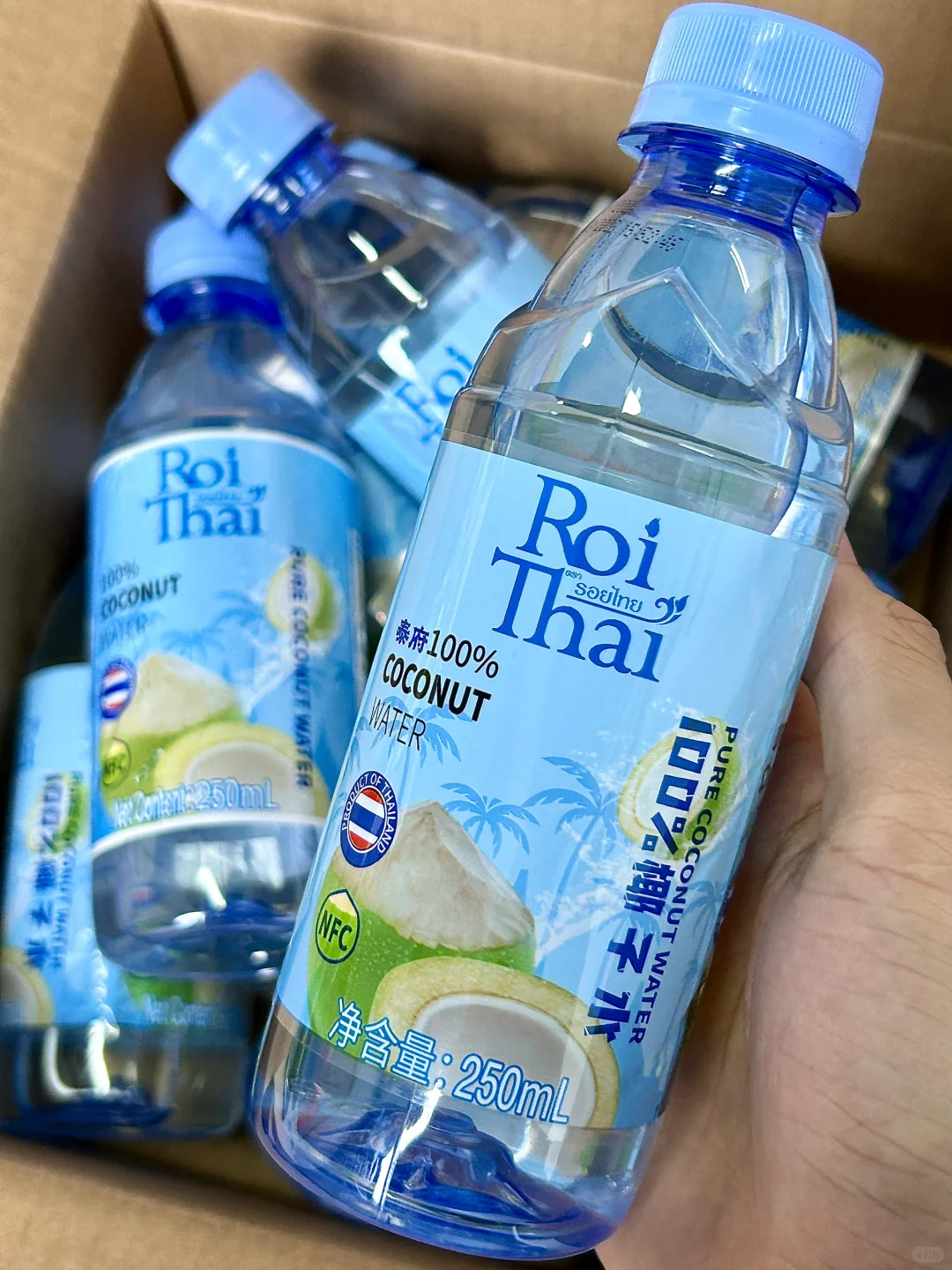 哦莫！打工的动力是椰子水给滴?‼️