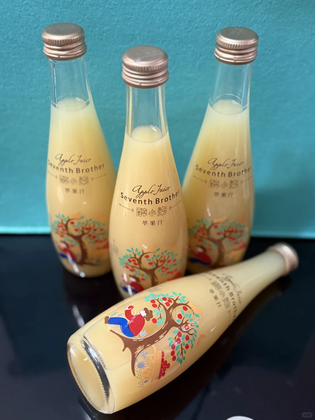 令人陶醉的苹果汁