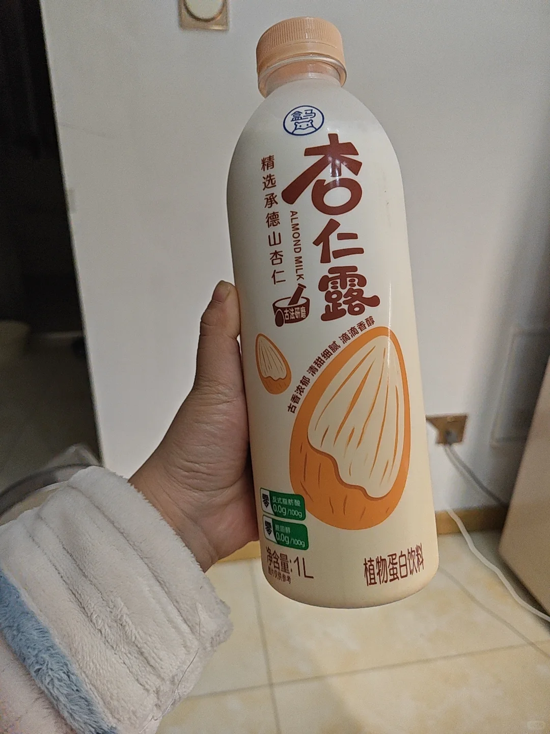 盒马巨巨巨难喝的杏仁露