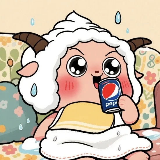 ?咩~快乐水和本懒羊羊的适配度100%！