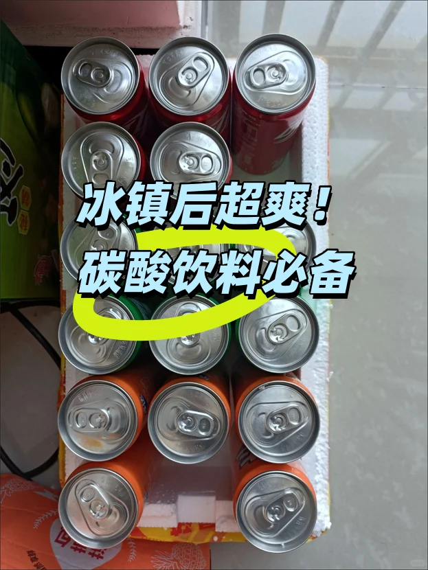 冰镇后超爽！碳酸饮料必备?