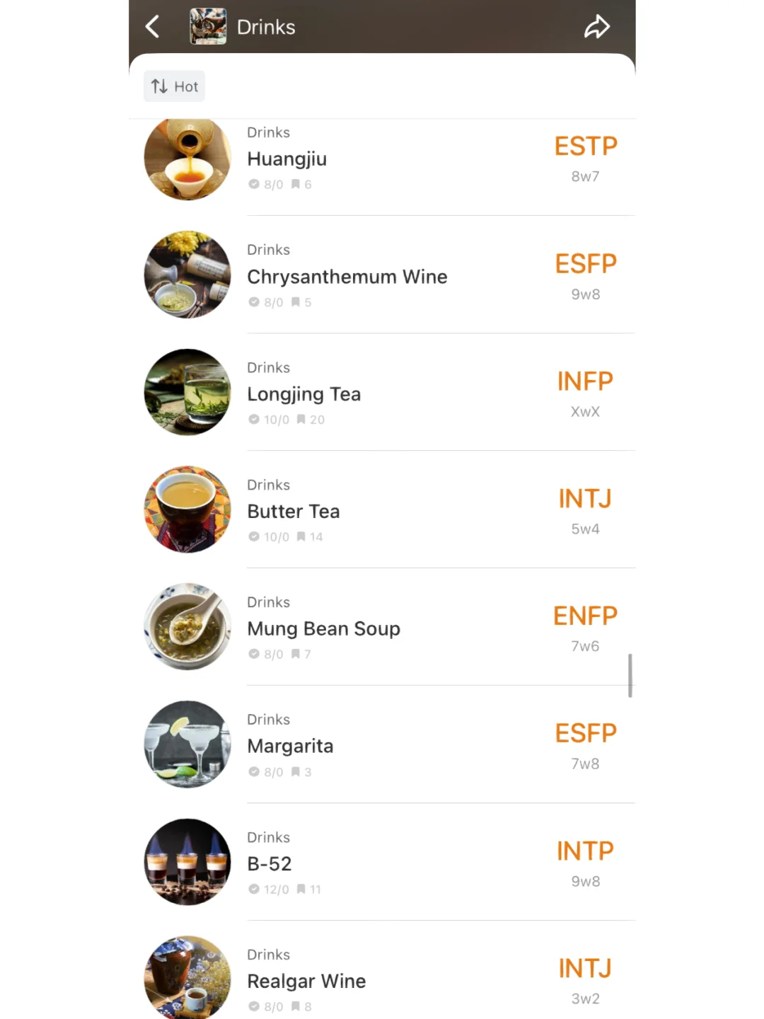 ［mbtidatabase］?饮品篇| 在舌尖绽放的液体