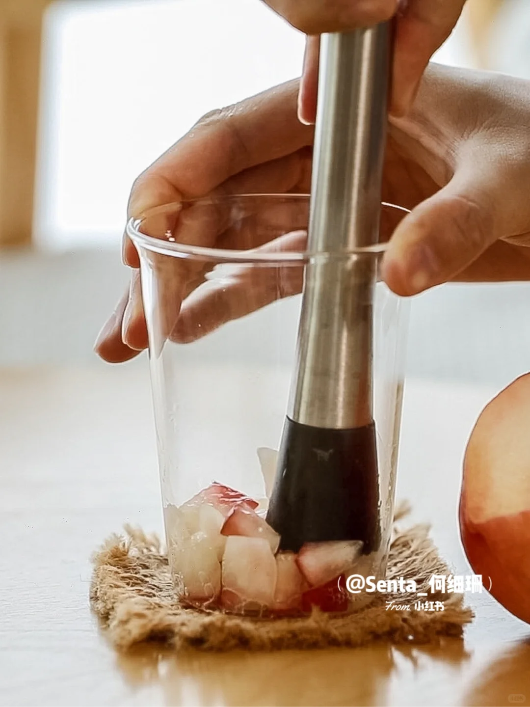 夏日绝配被我发现啦‼️桃桃干姜水鸡尾酒?