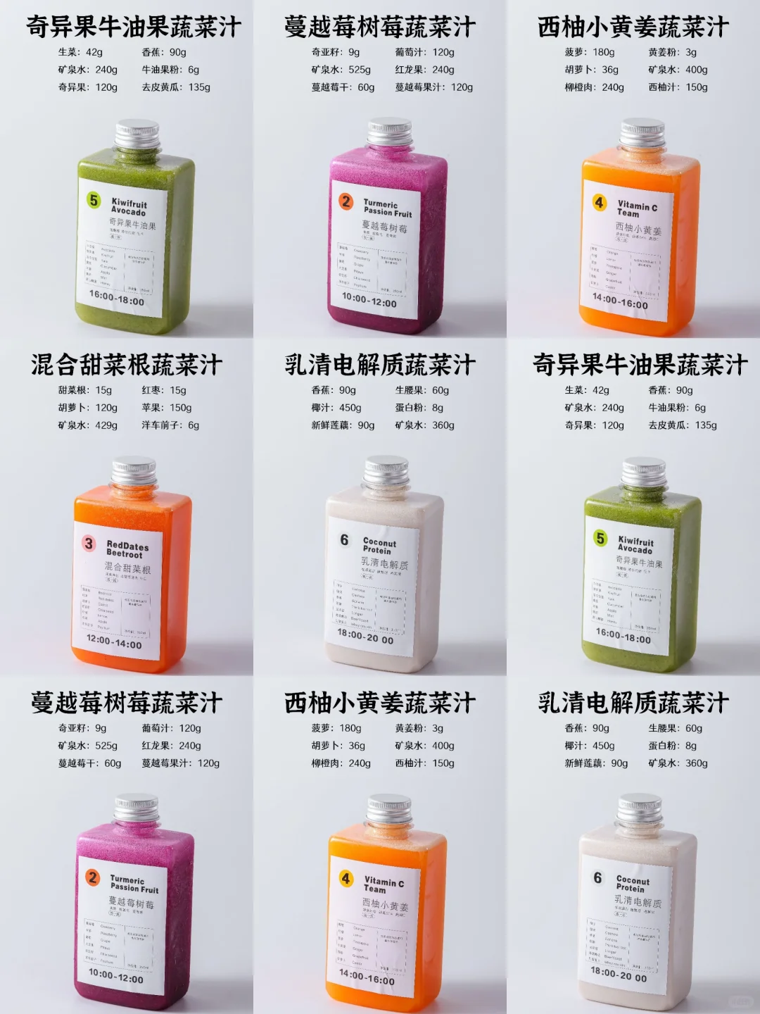 直接抄作业‼️巨巨巨掉秤的轻食蔬菜汁?