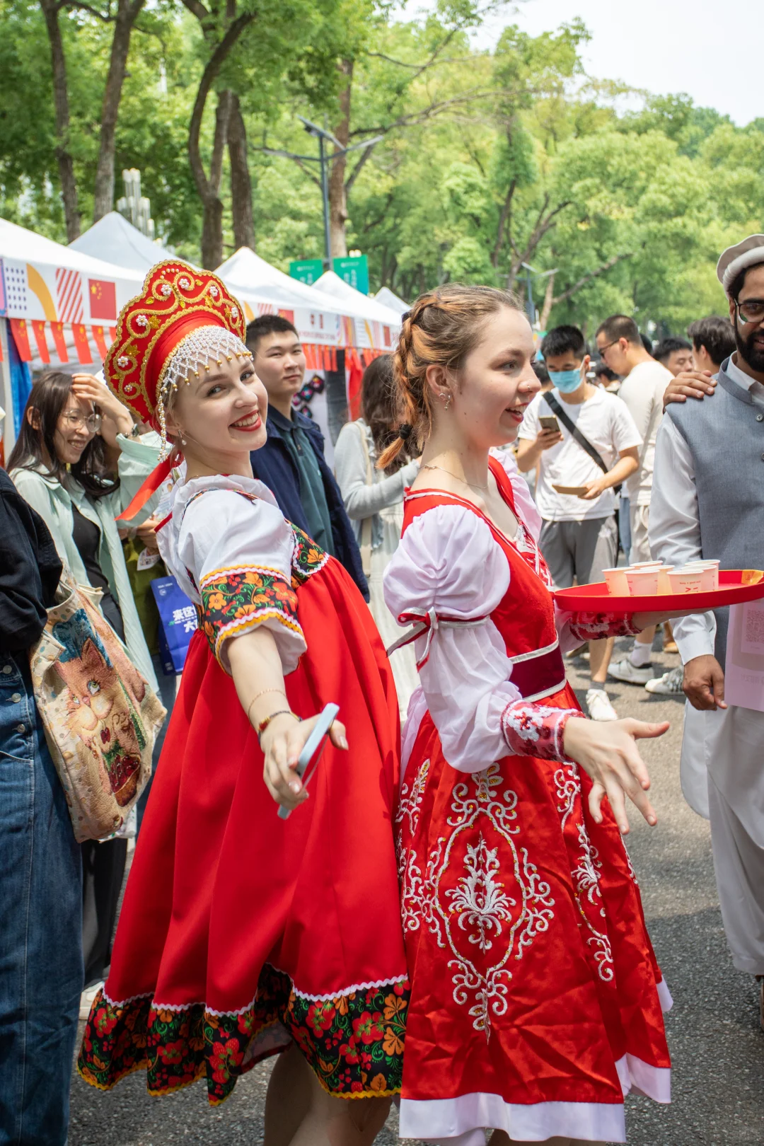 就这个国际文化交流节！爽！