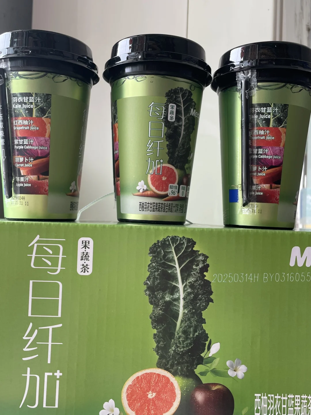 香飘飘meco羽衣甘蓝测评