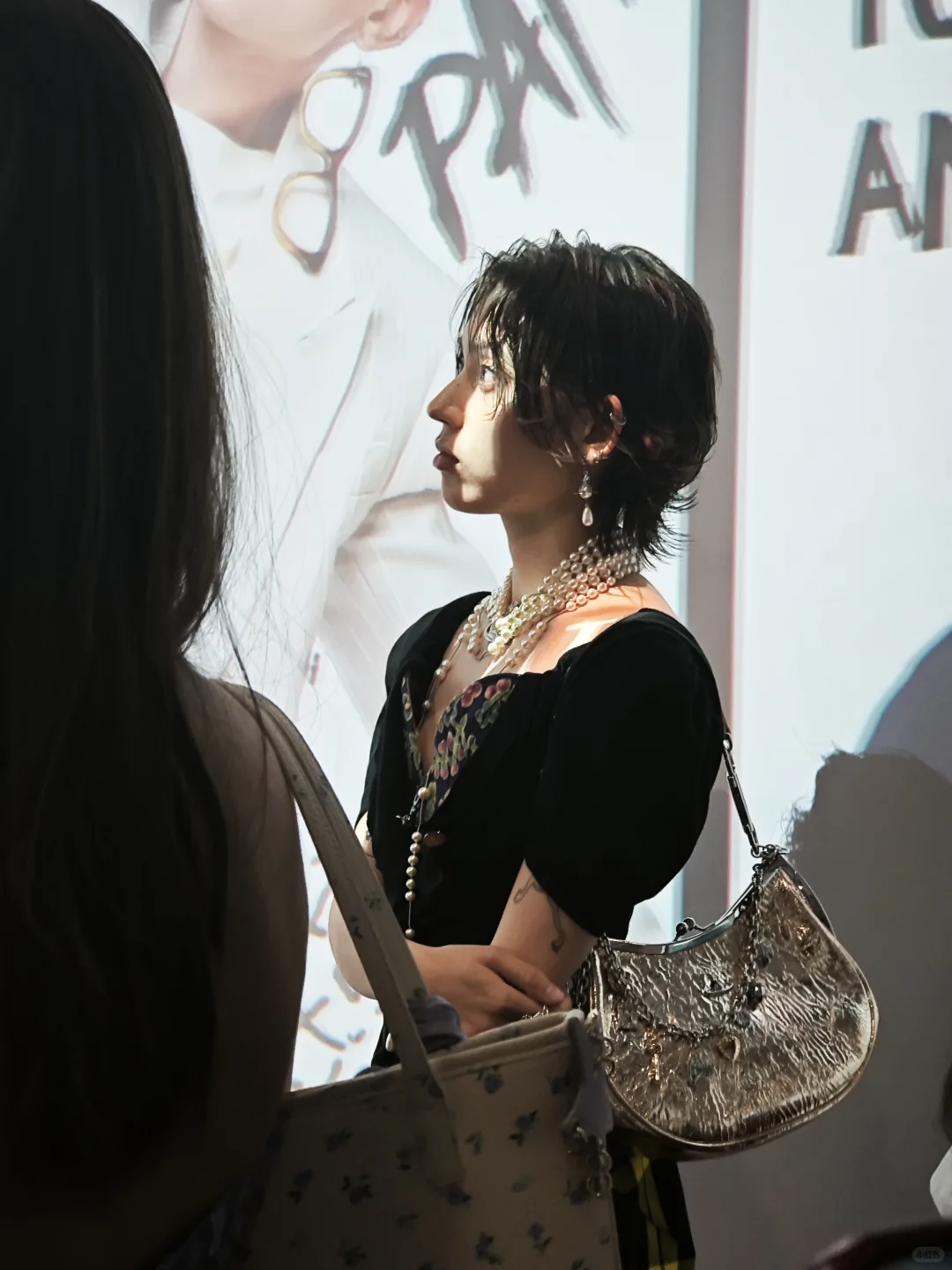 终于见到酸酸，美死我啦