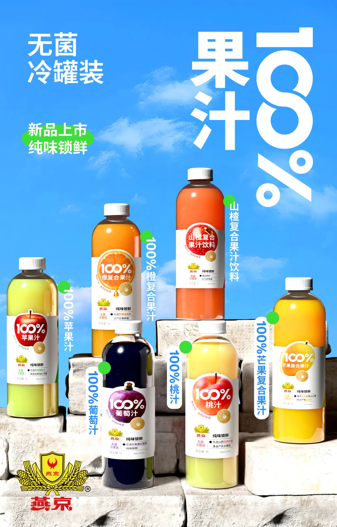 ▪️原创设计|燕京饮料包装设计