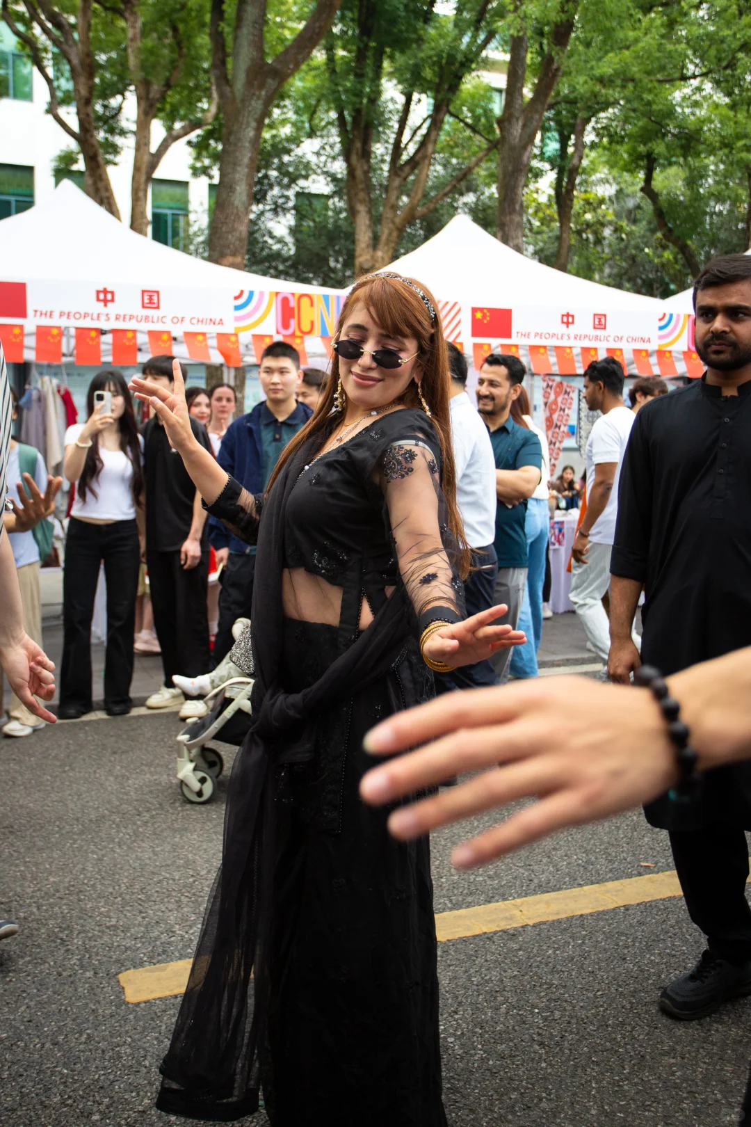 就这个国际文化交流节！爽！