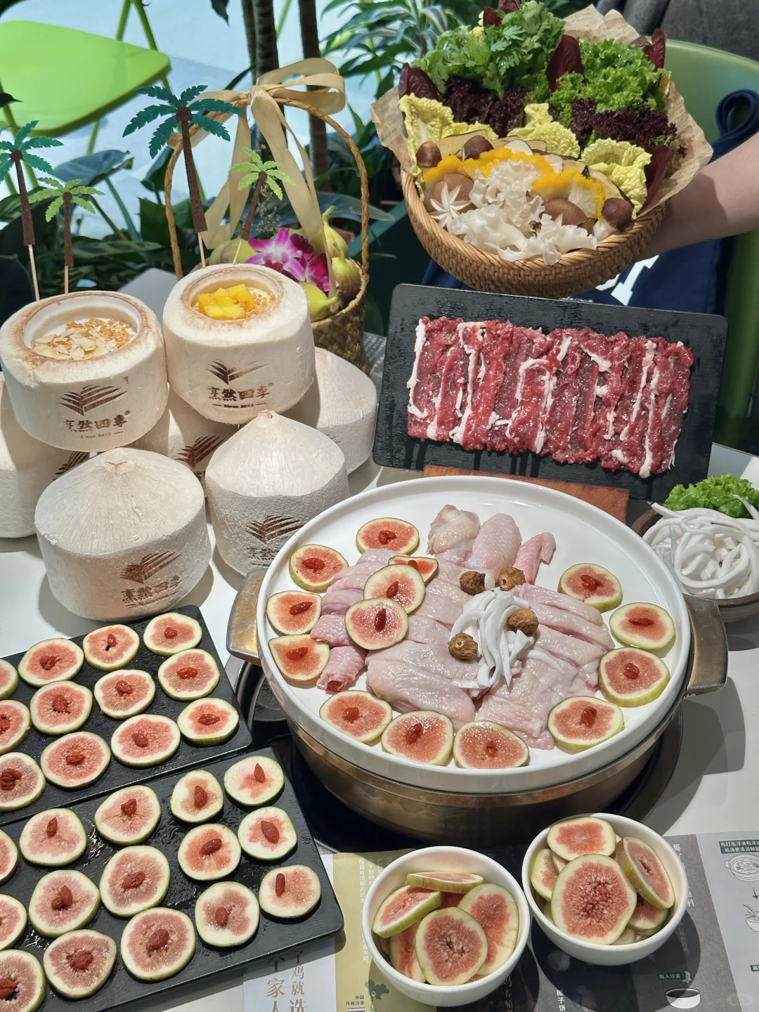 北京!吃到了人生椰子鸡火锅?。。N刷中。。