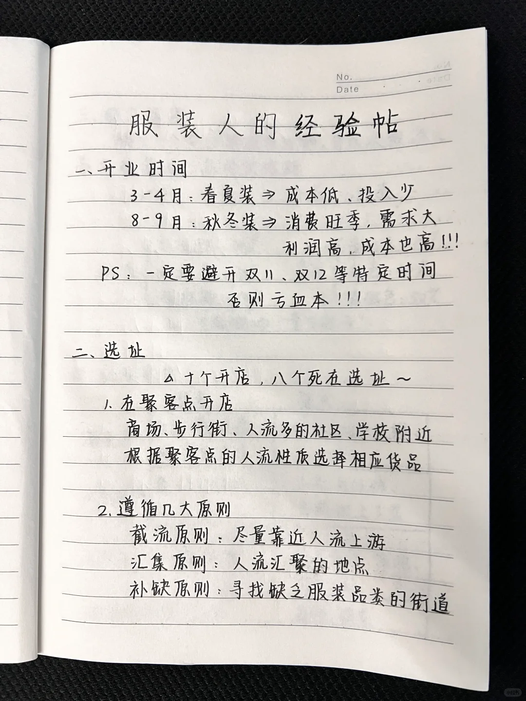 这些知识你不知道❓服装店肯定亏本?‍?