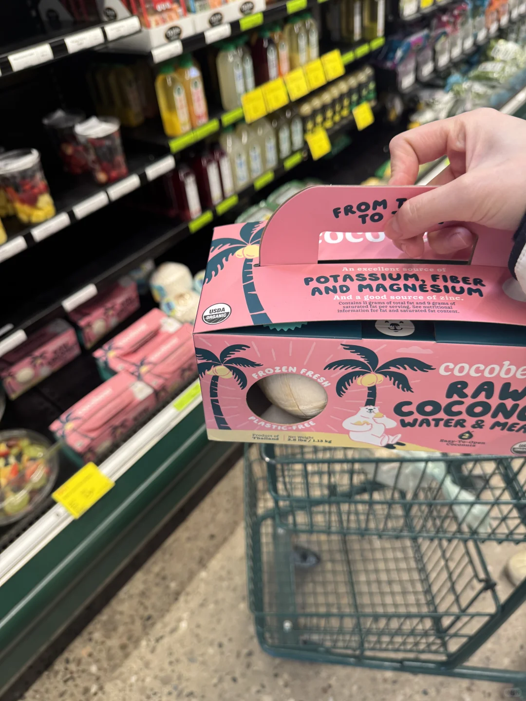 在??wholefood遇到本命粉椰汁水?