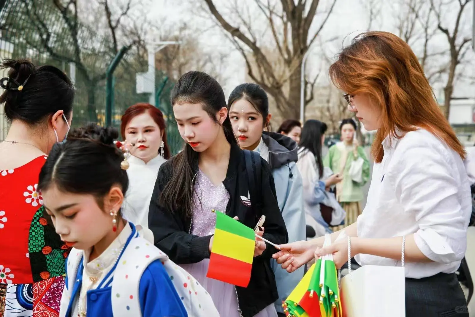 ❗️马里大使馆活动，实习生助力沟通