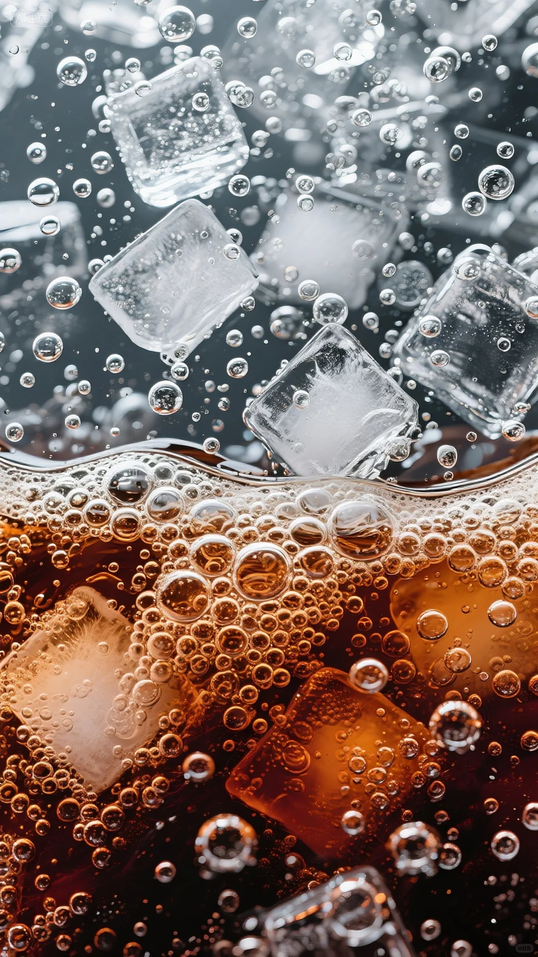 可口可乐冰块壁纸✨